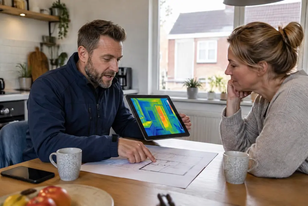 Lekdetectie Garderen – bevindingen bespreken aan de keukentafel